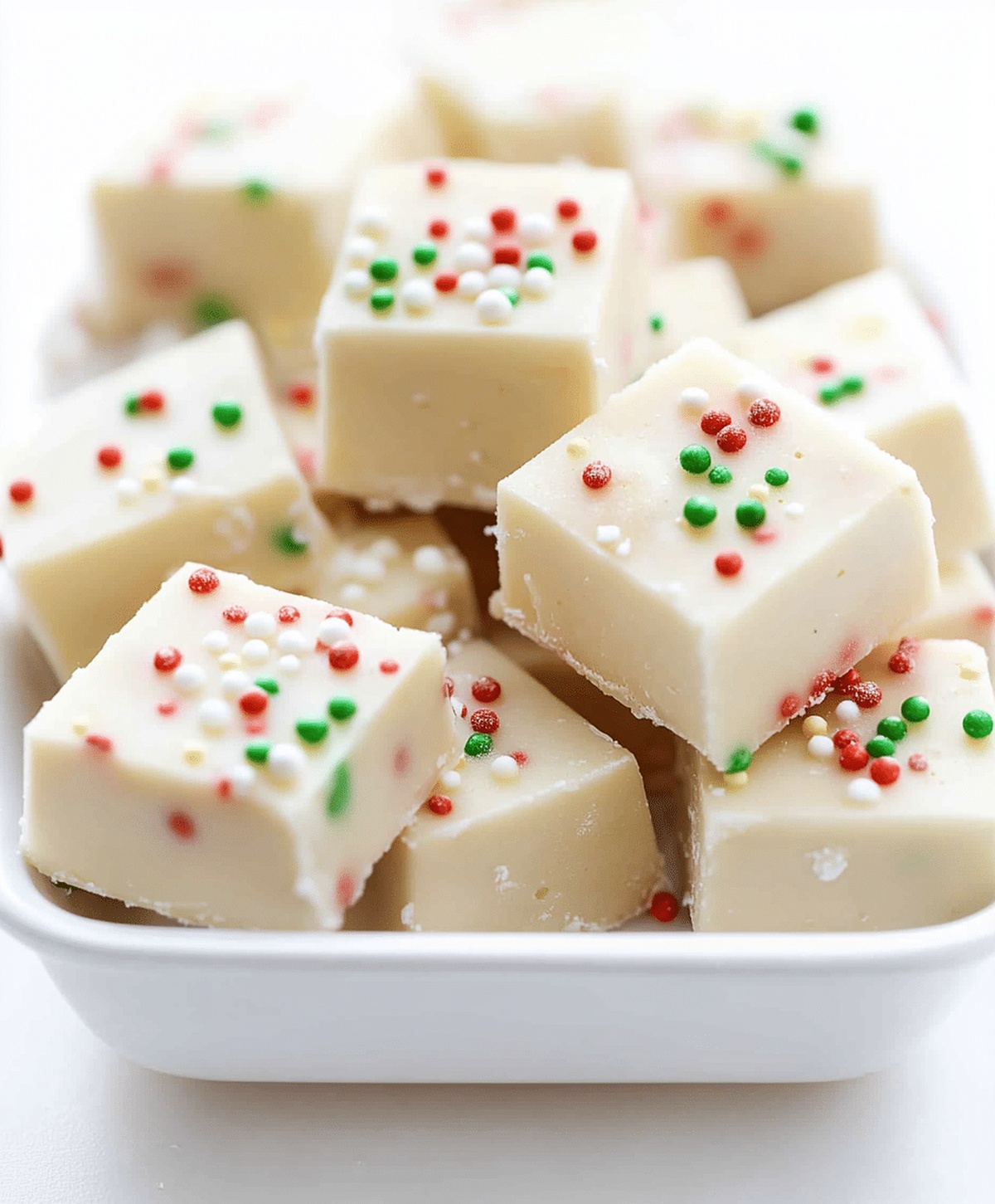 Easy Sugar Cookie Christmas Fudge Recipe