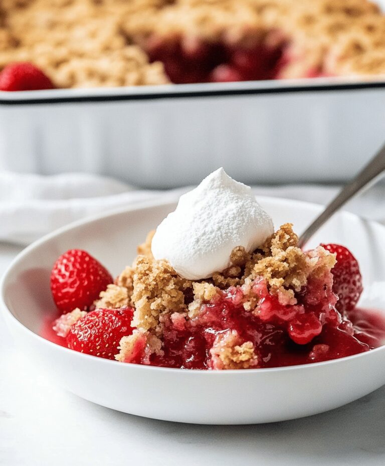 Strawberry Crumble Recipe