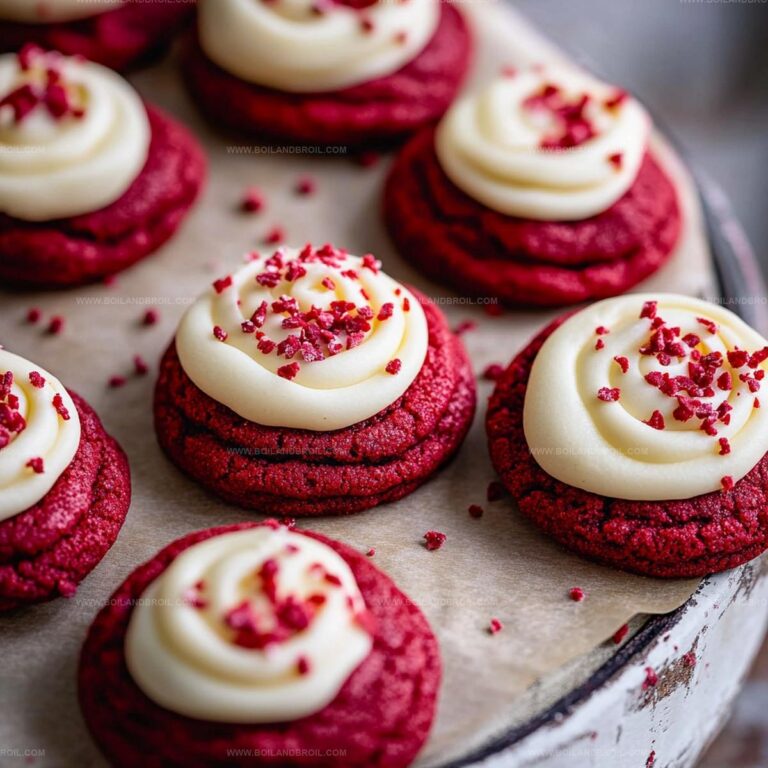 Red Velvet Cookies with Cream Cheese Frosting Recipe