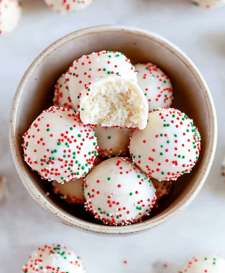 Sugar Cookie Truffles Recipe