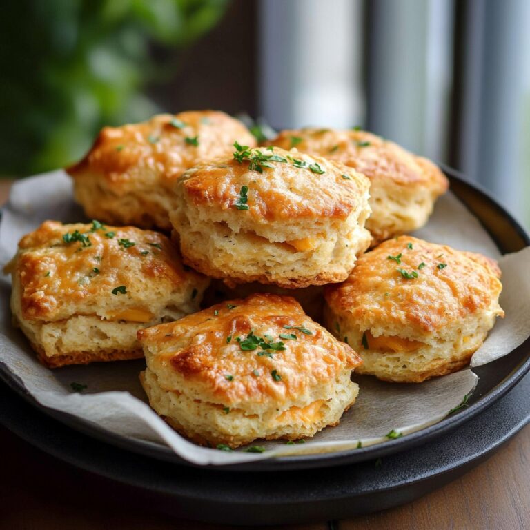 Savory Cheese and Chicken Scones Recipe