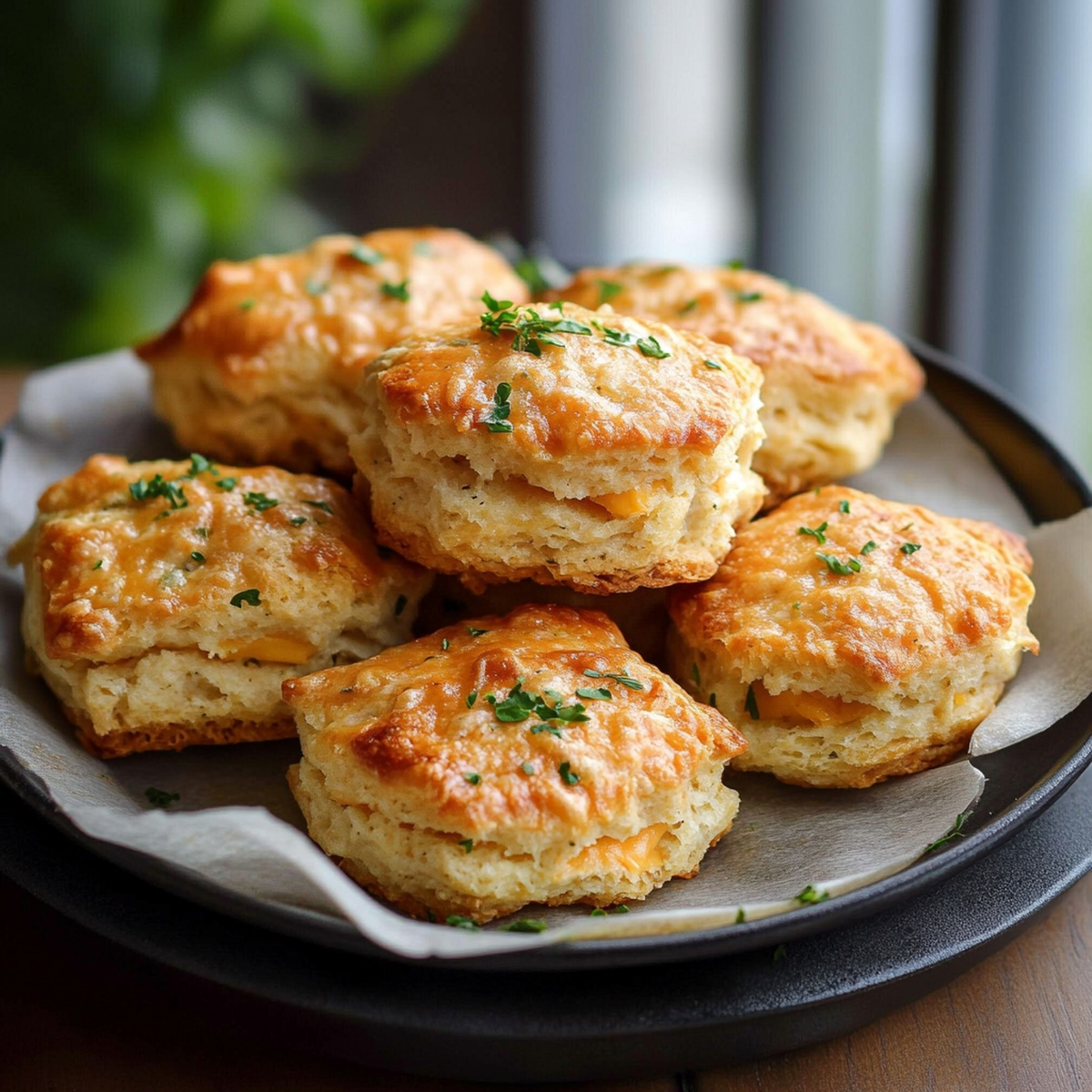 Savory Cheese and Chicken Scones Recipe