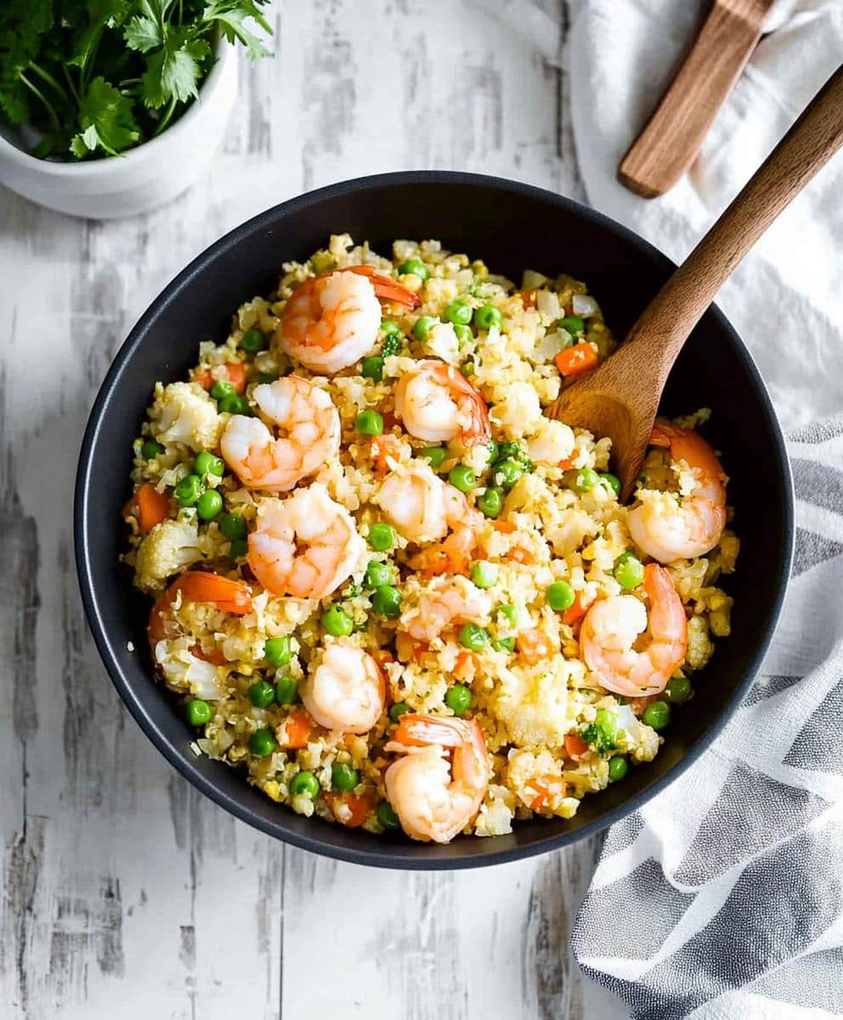 Cauliflower Fried Rice With Shrimp Recipe