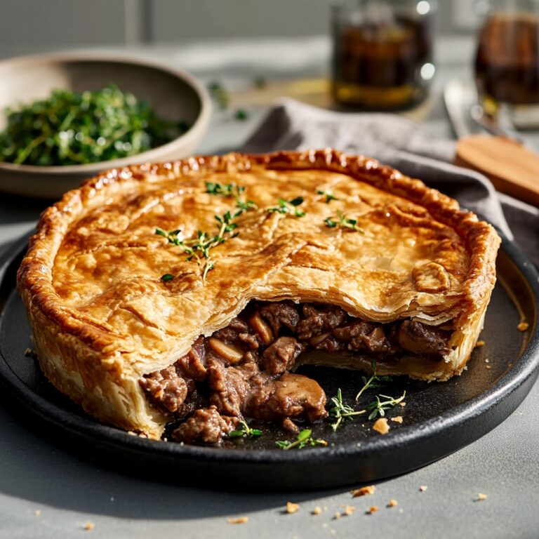 Classic Beef and Mushroom Pie Recipe