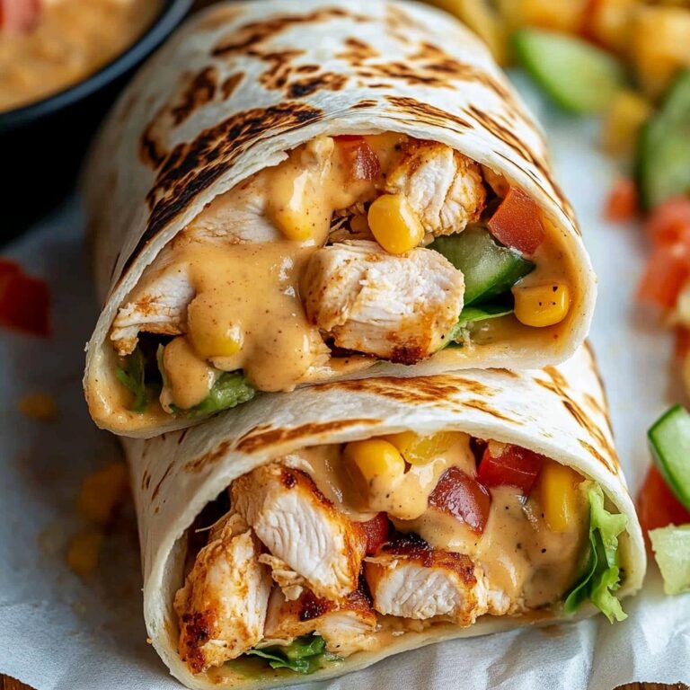 Chipotle Ranch Grilled Chicken Burrito Recipe