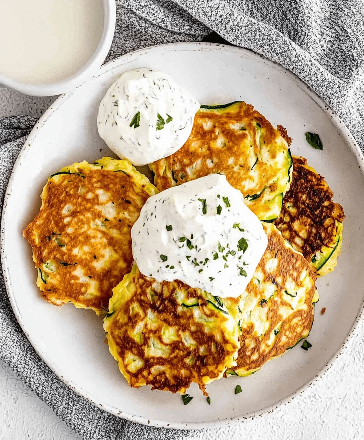 Easy Zucchini Fritters Recipe