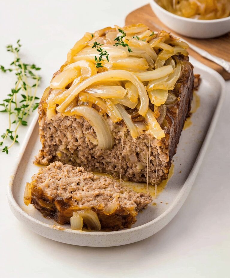 French Onion Meatloaf Recipe