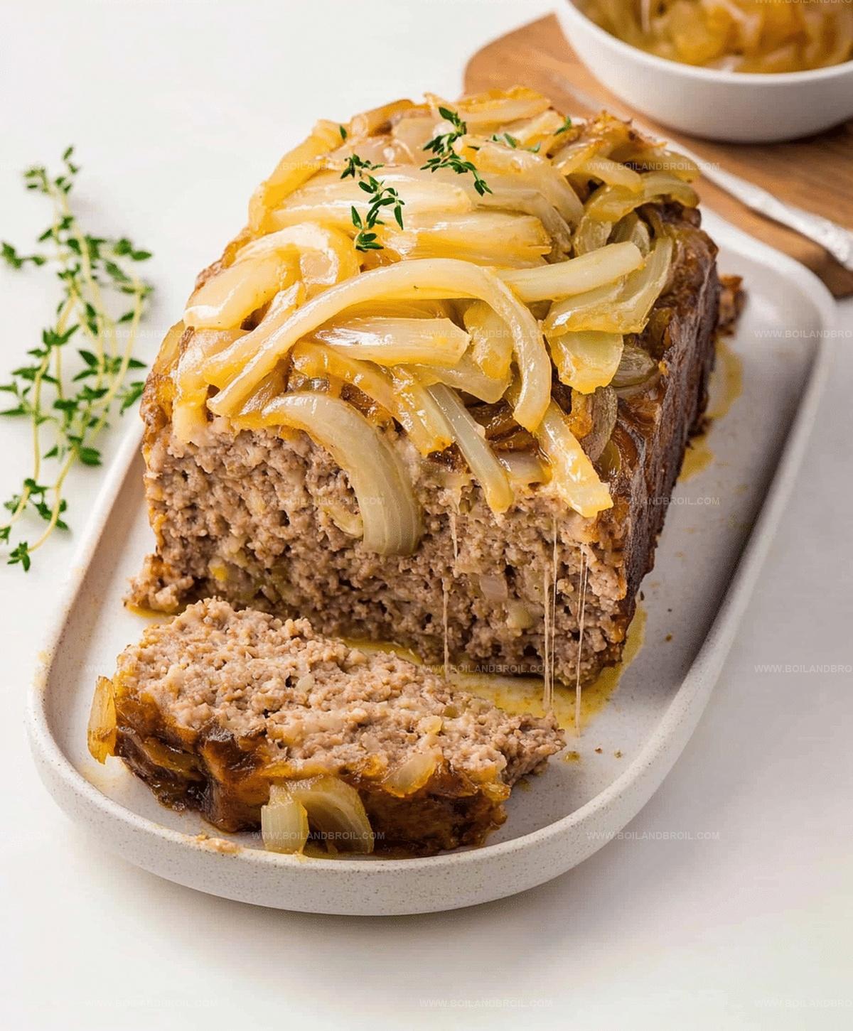 French Onion Meatloaf Recipe