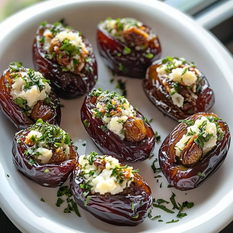 Sweet and Savory Roasted Stuffed Dates Recipe