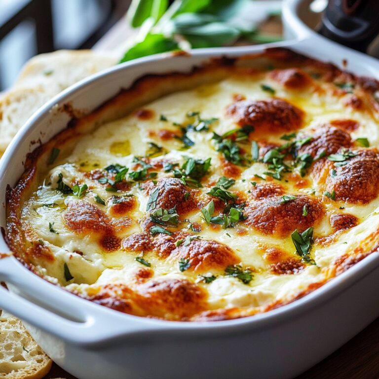 Irresistible Baked Fontina Cheese Dip Recipe