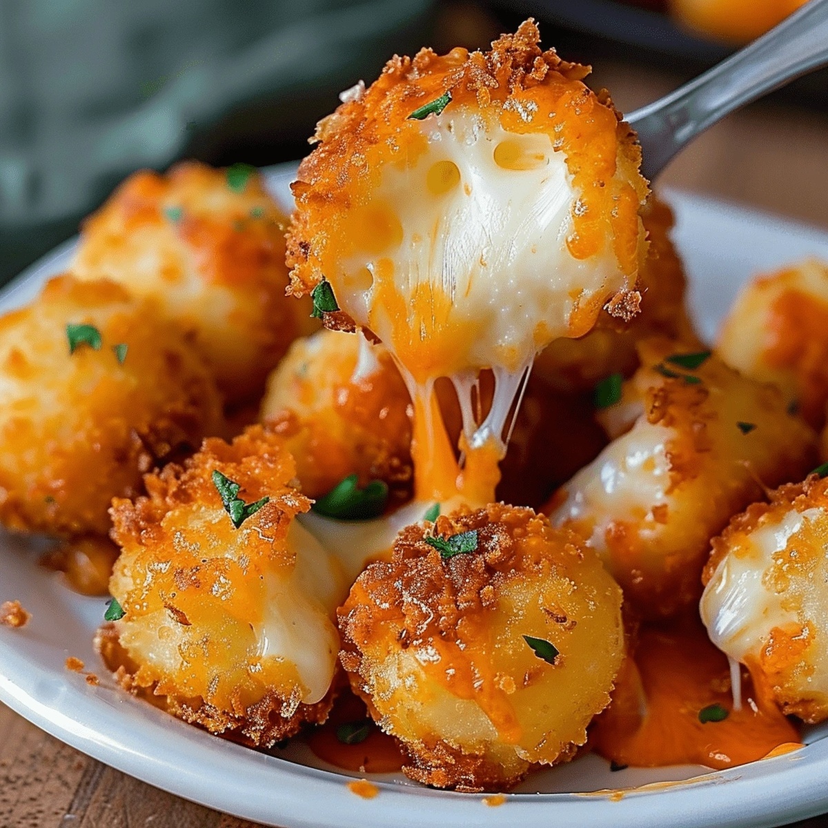 Homemade Fried Cheese Bites Recipe