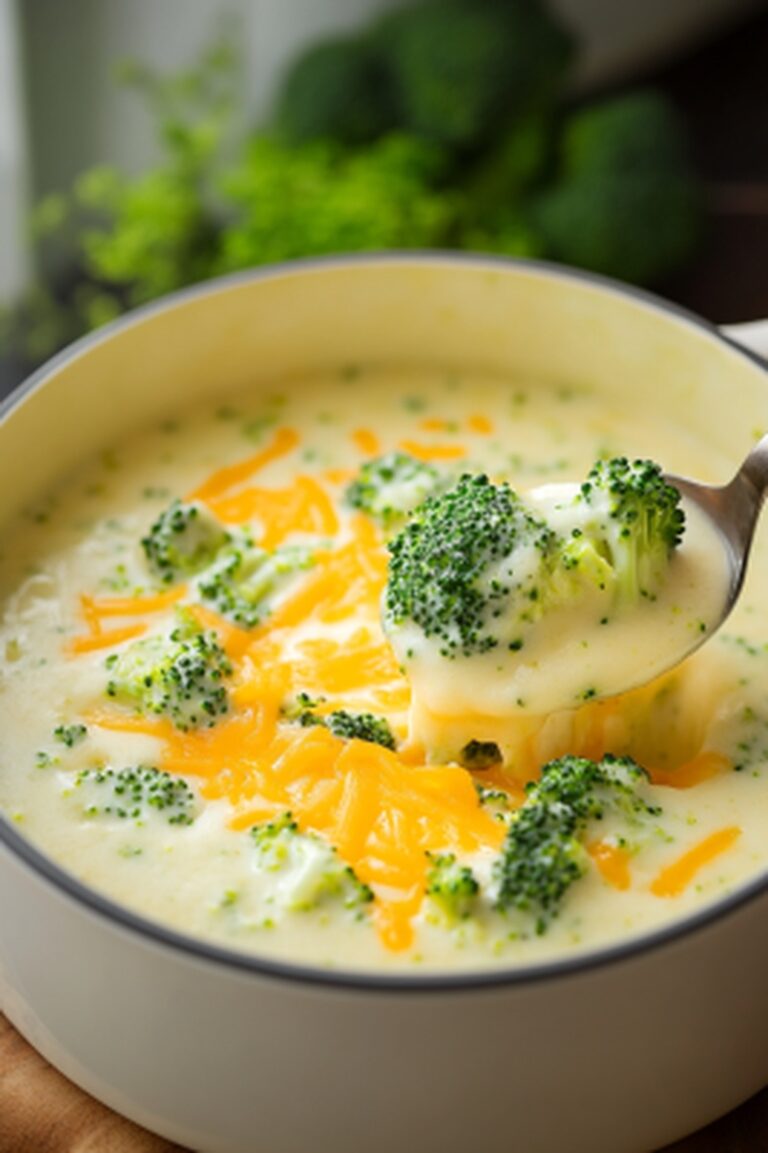 Broccoli Cheese Soup Recipe