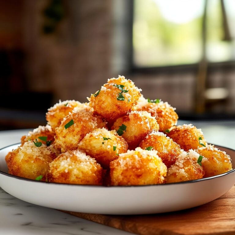 Crispy Parmesan Cauliflower Bites Recipe