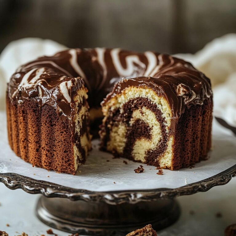Marble Cake Recipe