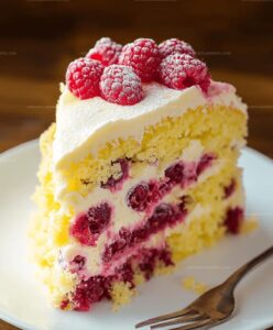 Lemon Raspberry Cake Recipe