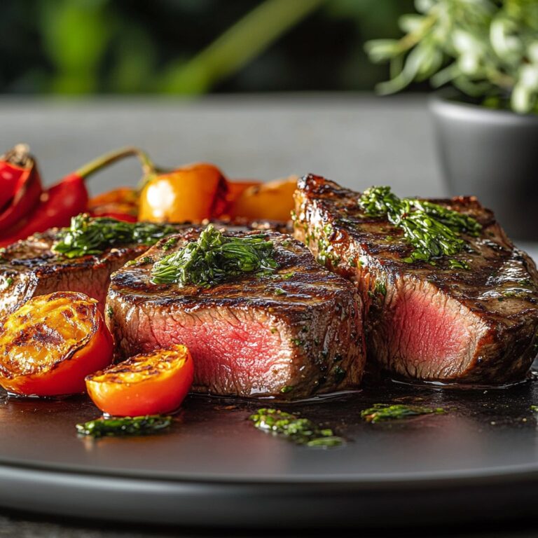Herb Marinated Sirloin Steaks Recipe