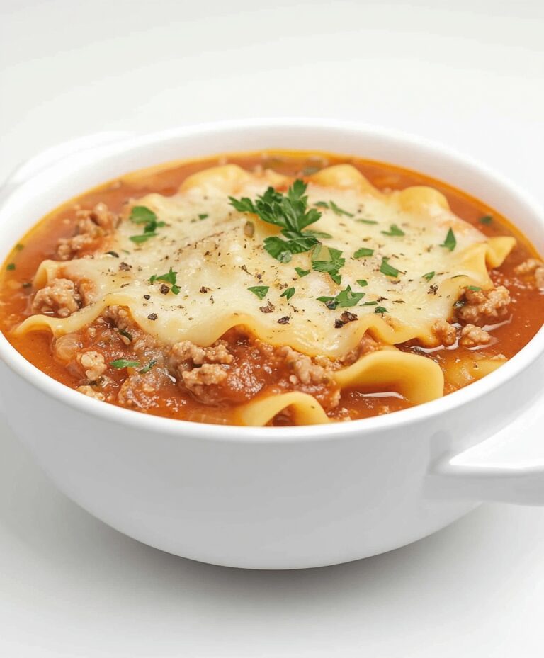 Instant Pot Lasagna Soup Recipe