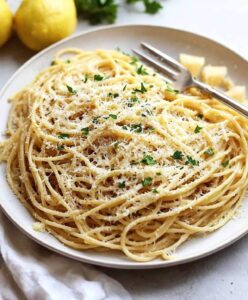 Garlic Parmesan Pasta Recipe