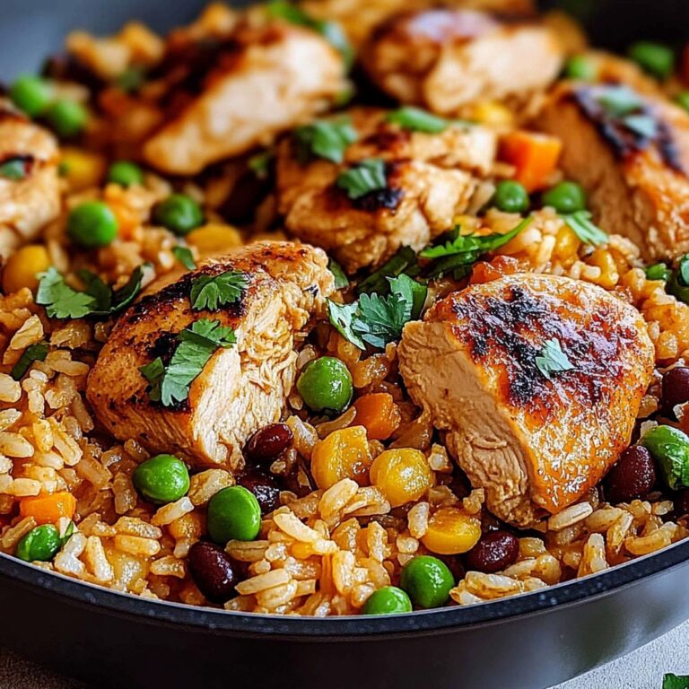 Easy Chicken, Rice and Beans Recipe