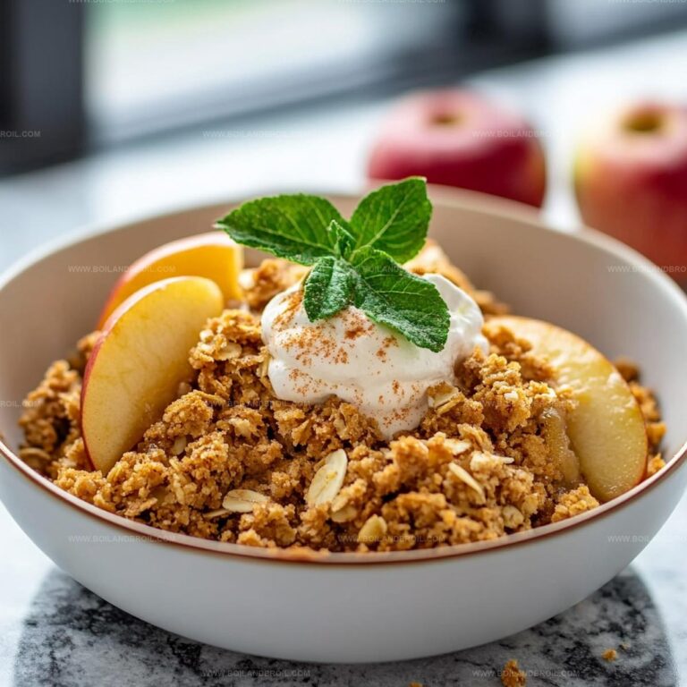 Grandmas Classic Apple Crisp Recipe