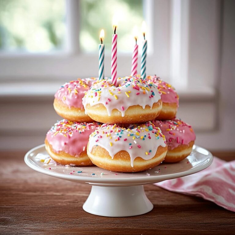 Birthday Donuts Recipe