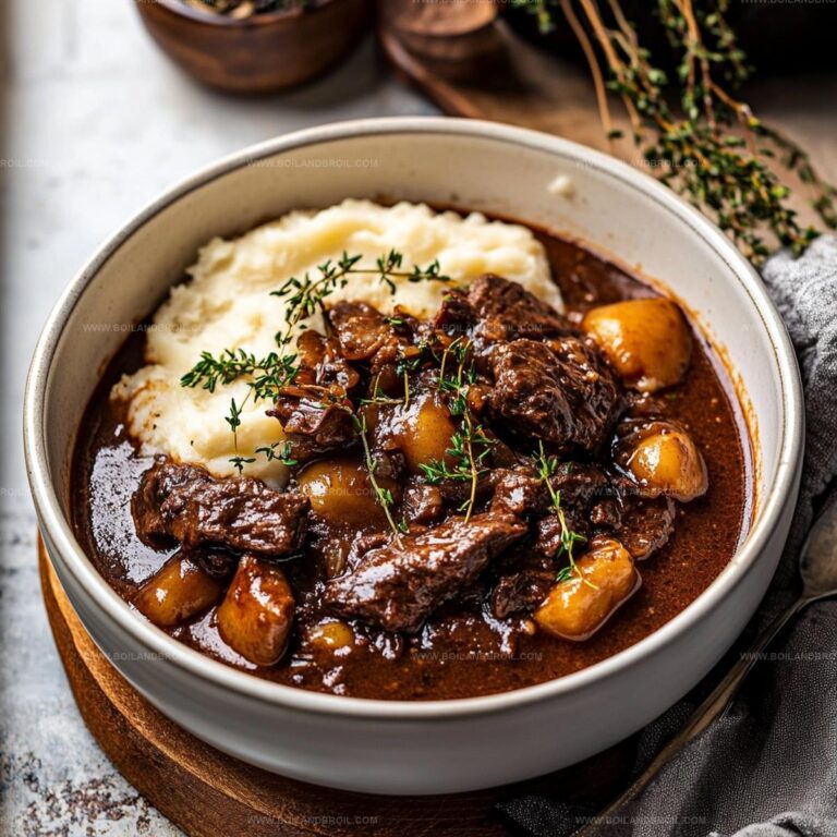 Classic Beef Bourguignon Recipe