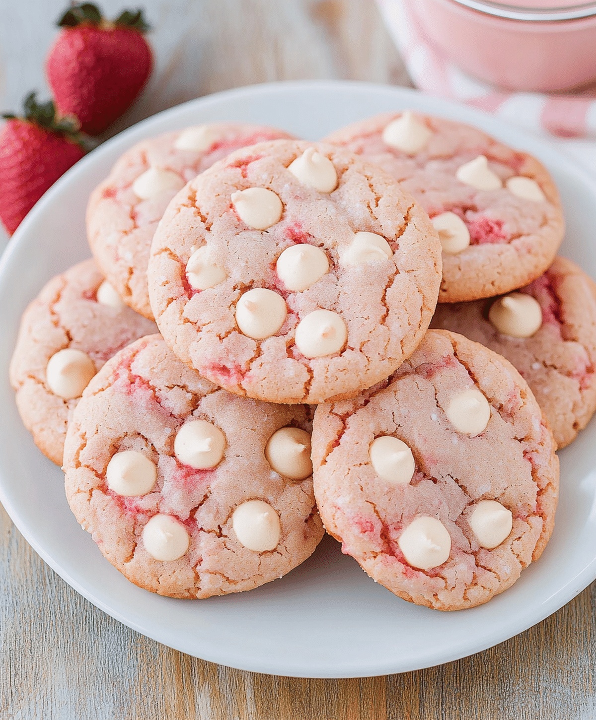 Strawberry Cookies Recipe
