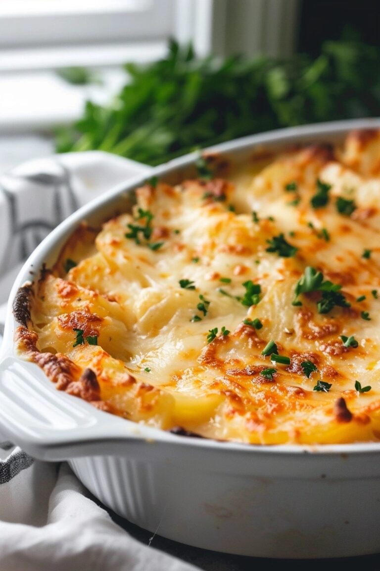Cheesy Scalloped Potatoes Recipe