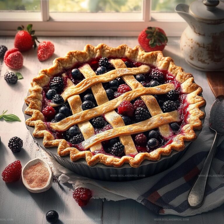 Delicious Mixed Berry Pie Recipe
