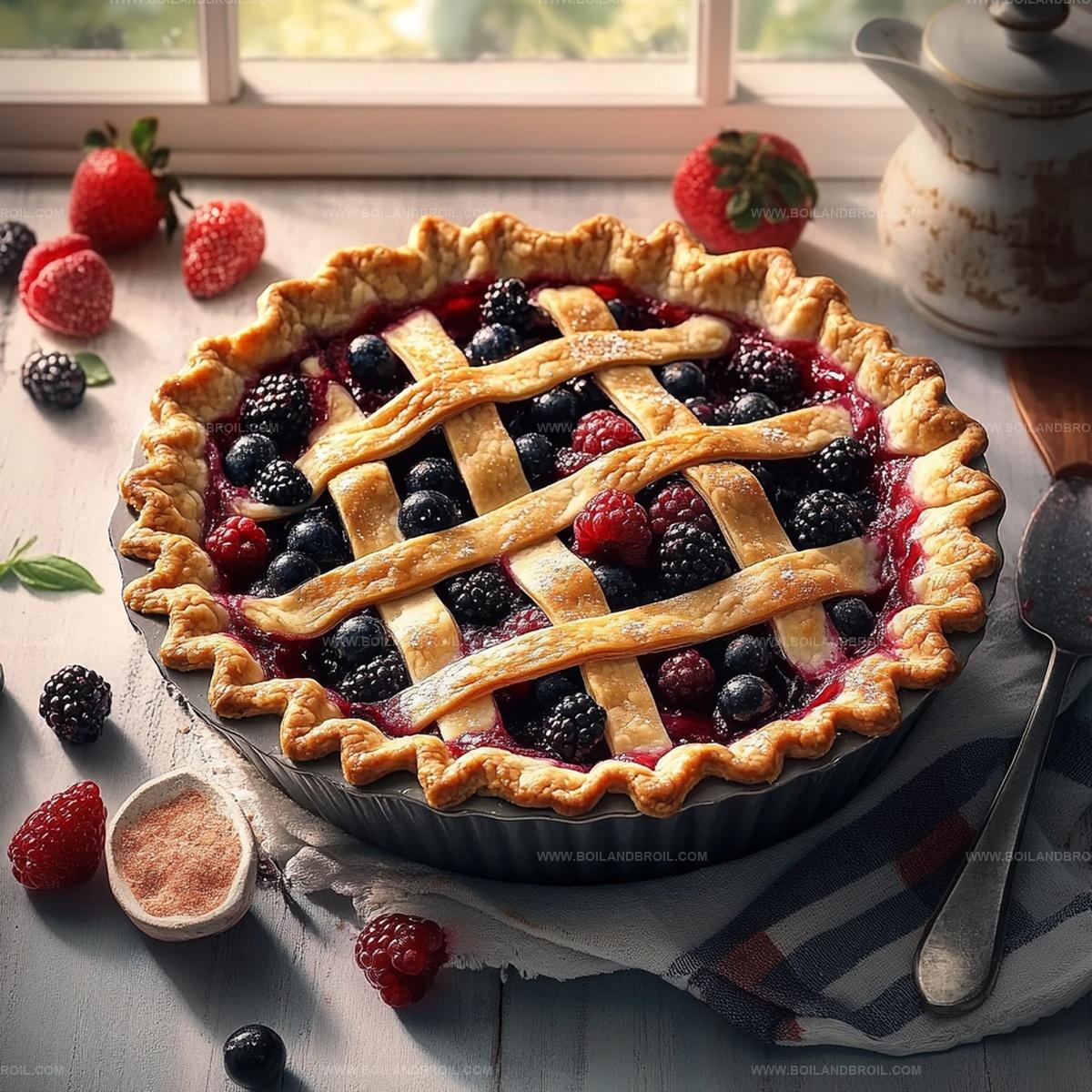 Delicious Mixed Berry Pie Recipe