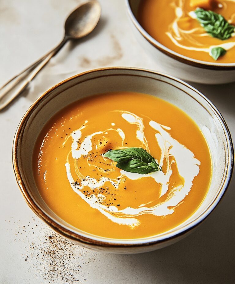 Spicy Butternut Squash And Sweet Potato Soup Recipe