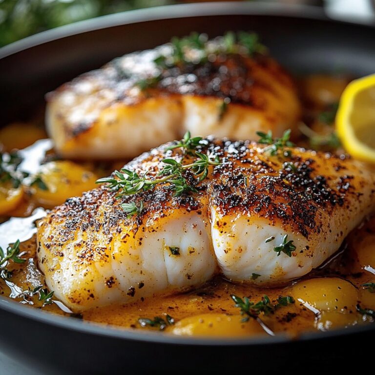 Blackened Cod (One Pan) Recipe