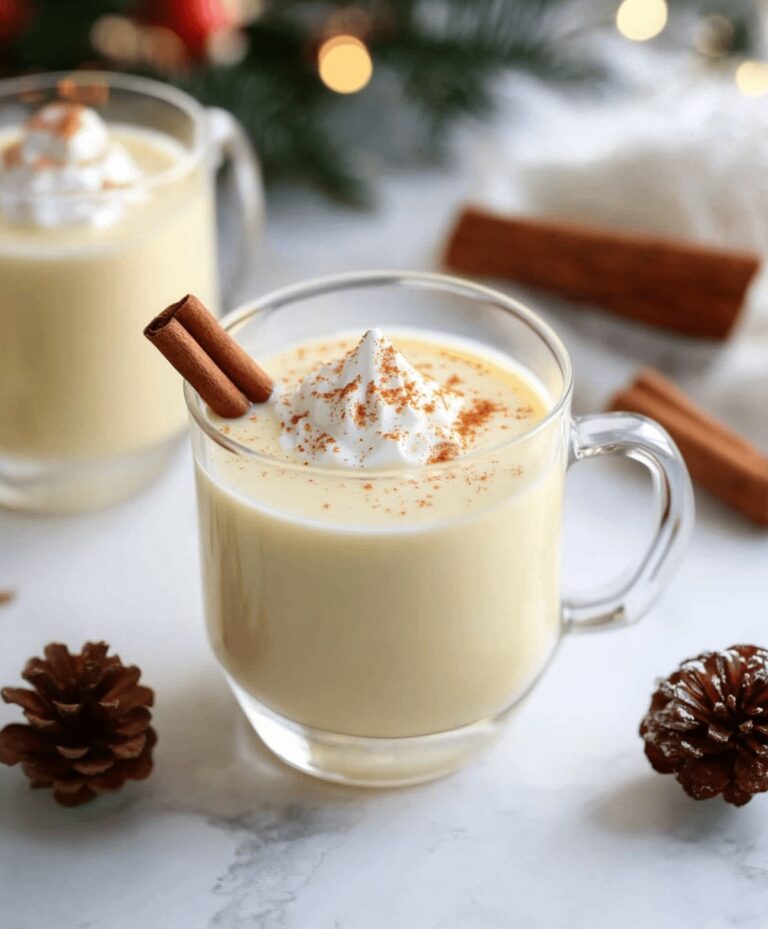 Homemade Eggnog Recipe