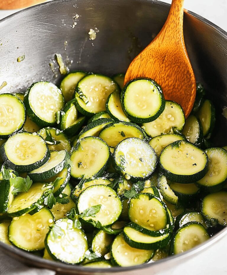 Easy Sauteed Zucchini Recipe
