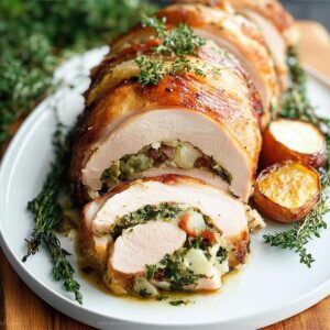 Perfect Stuffed Turkey Breast Recipe