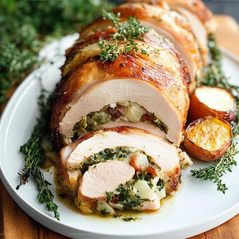Perfect Stuffed Turkey Breast Recipe