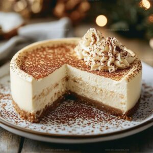 Decadent Eggnog Cheesecake Recipe