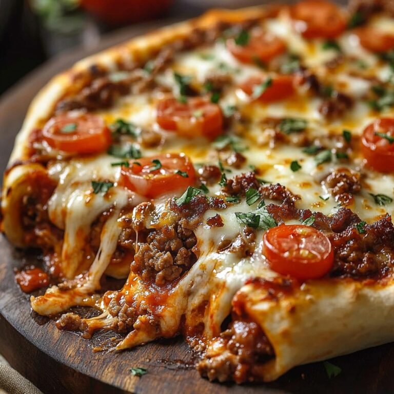 Easy Meat Pizza Casserole Recipe