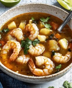 Caldo De Camaron (mexican Shrimp Soup) Recipe