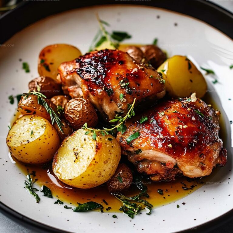 Chicken Thighs with Potatoes Recipe