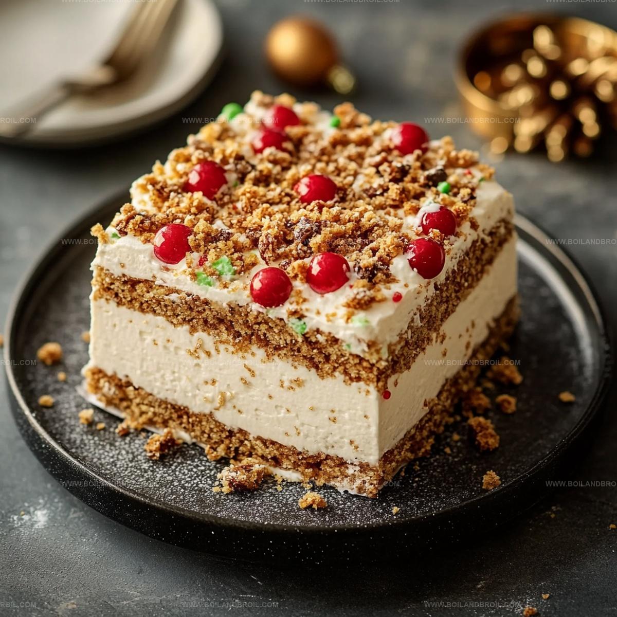 Christmas Crunch Cake Recipe