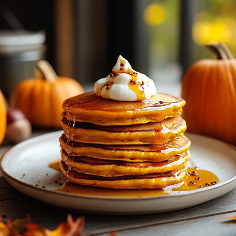 Fluffy Pumpkin Pancakes Recipe