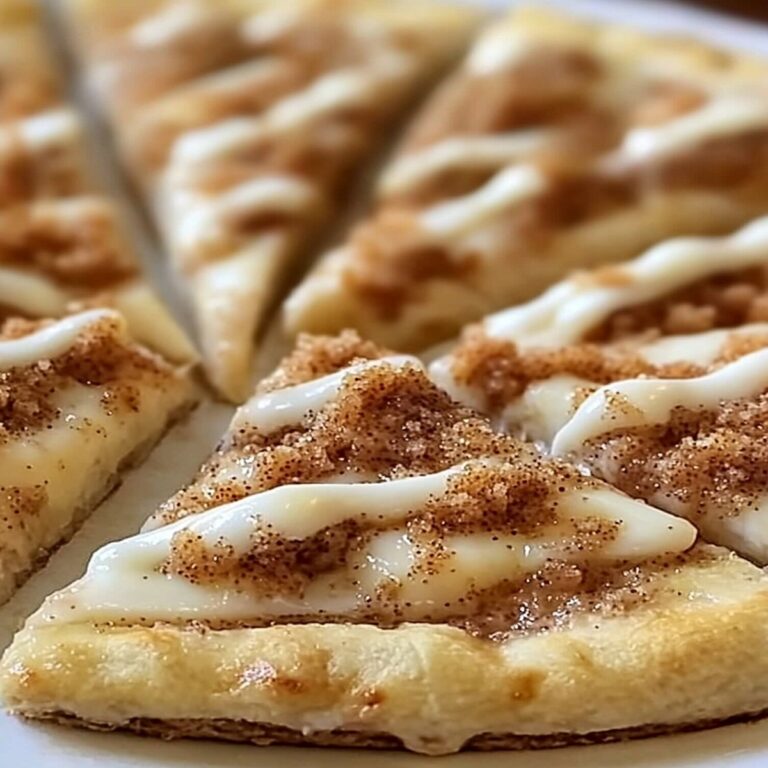 Cinnamon-Sugar Dessert Pizza Recipe