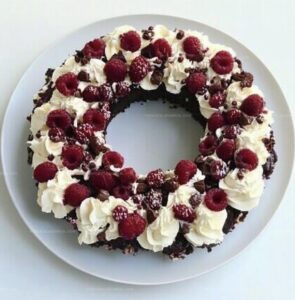 Easy Black Forest Wreath Recipe