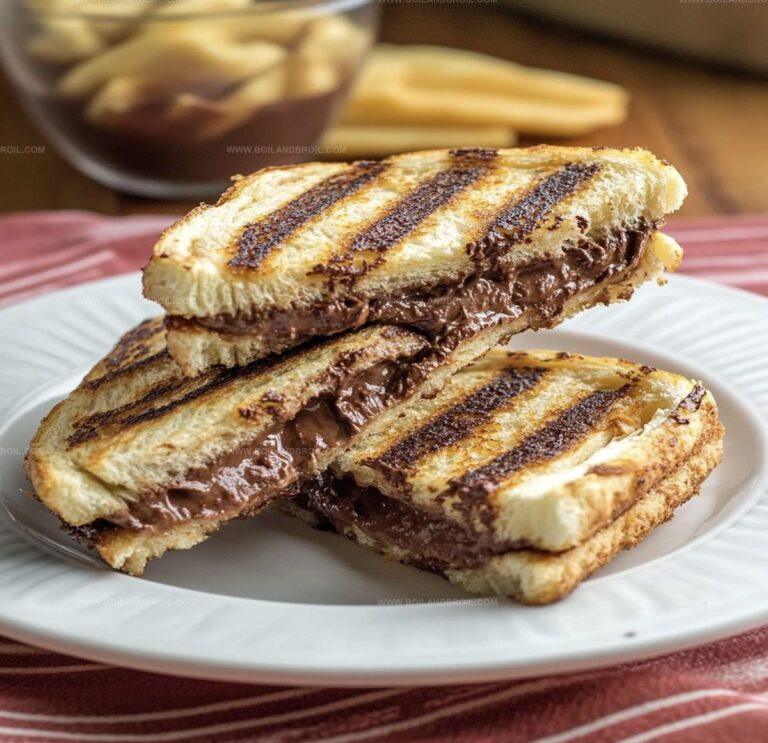Chocolate-Hazelnut Panini Recipe