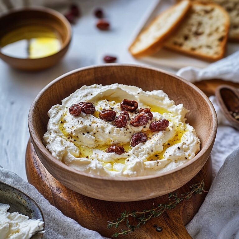Creamy Whipped Goat Cheese Recipe