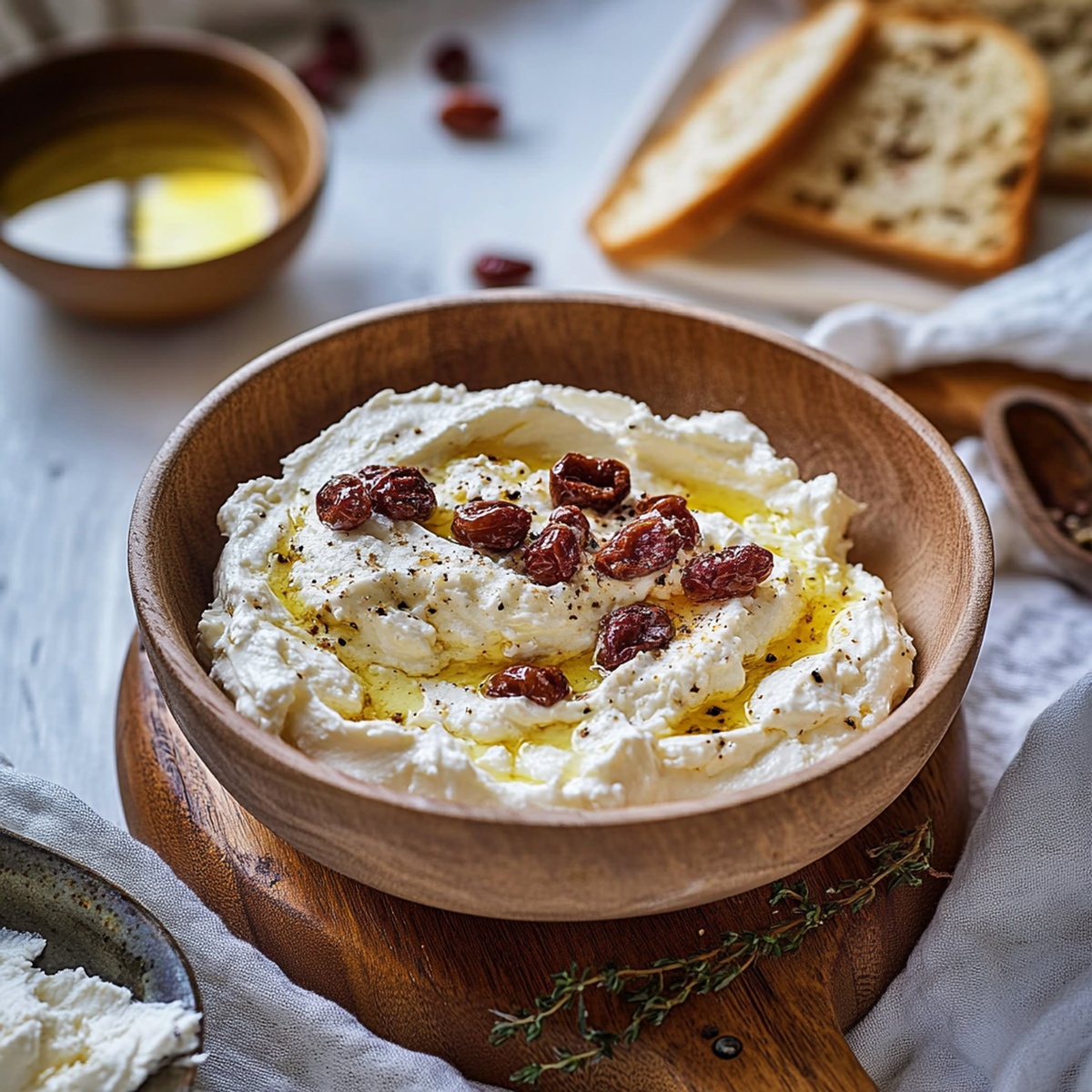 Creamy Whipped Goat Cheese Recipe