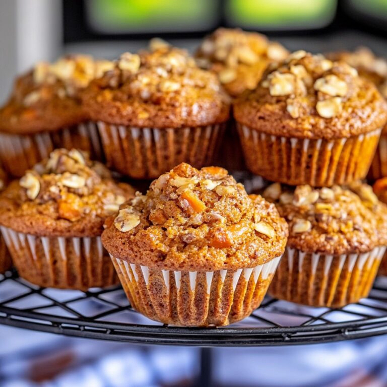 Fluffy Carrot Muffins Recipe