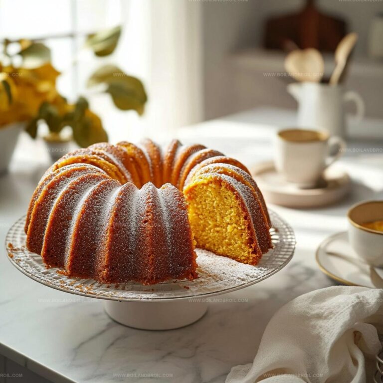 Perfectly Spiced Pumpkin Bundt Cake Recipe