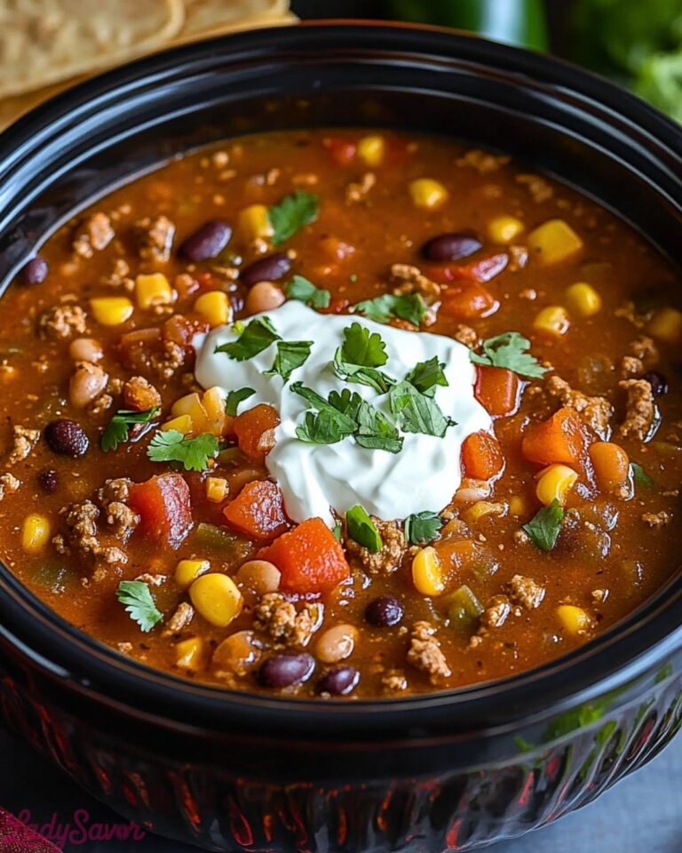 Crock Pot Taco Soup Recipe